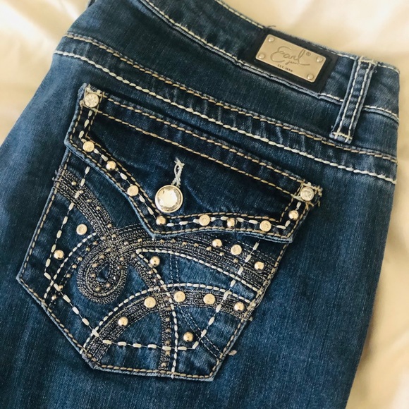 jeans with bling on pockets